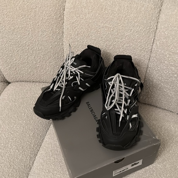 Balenciaga Track Sneakers. Worn Once!! Box, Dust Bag Included. Size 44. - Picture 5 of 17